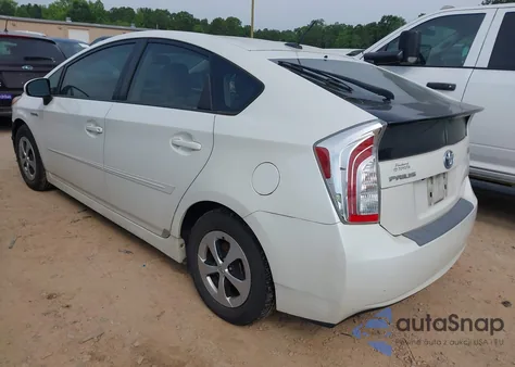 2012 Toyota Prius Four from USA, damaged, VIN JTDKN3DU0C5454748